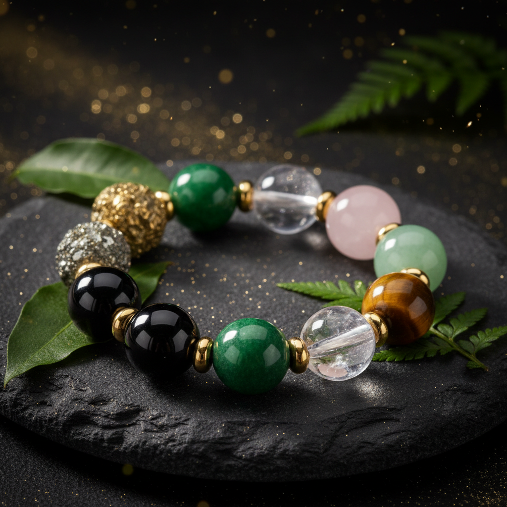 Dhan Yog Bracelet - Dark Luxury